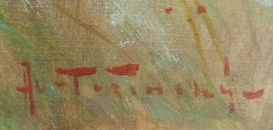 Adolf Tužínský/Tužina – Cestou na žně - 4