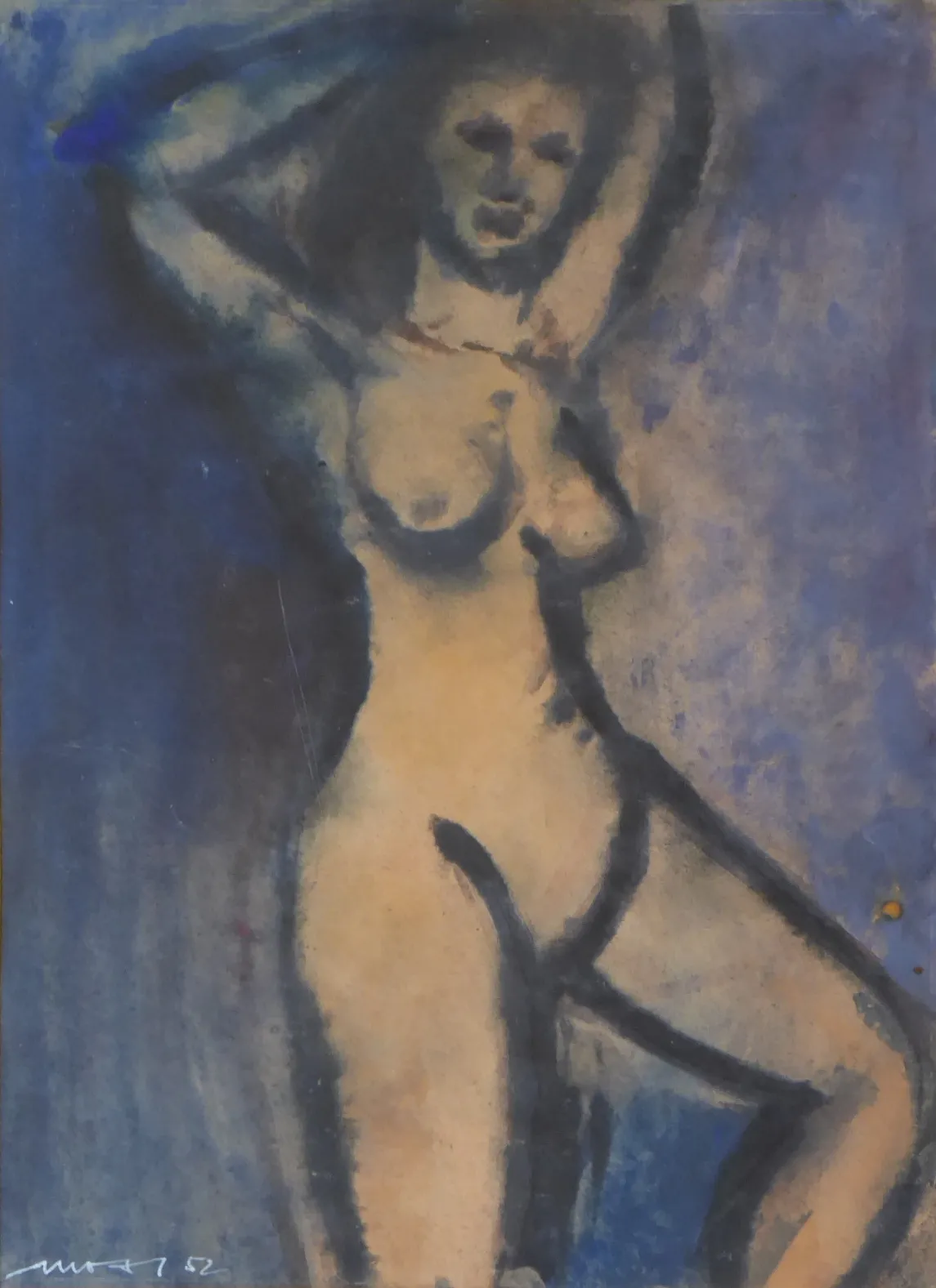 Ladislav Motl (1917-1995) – Nahá dívka - 2