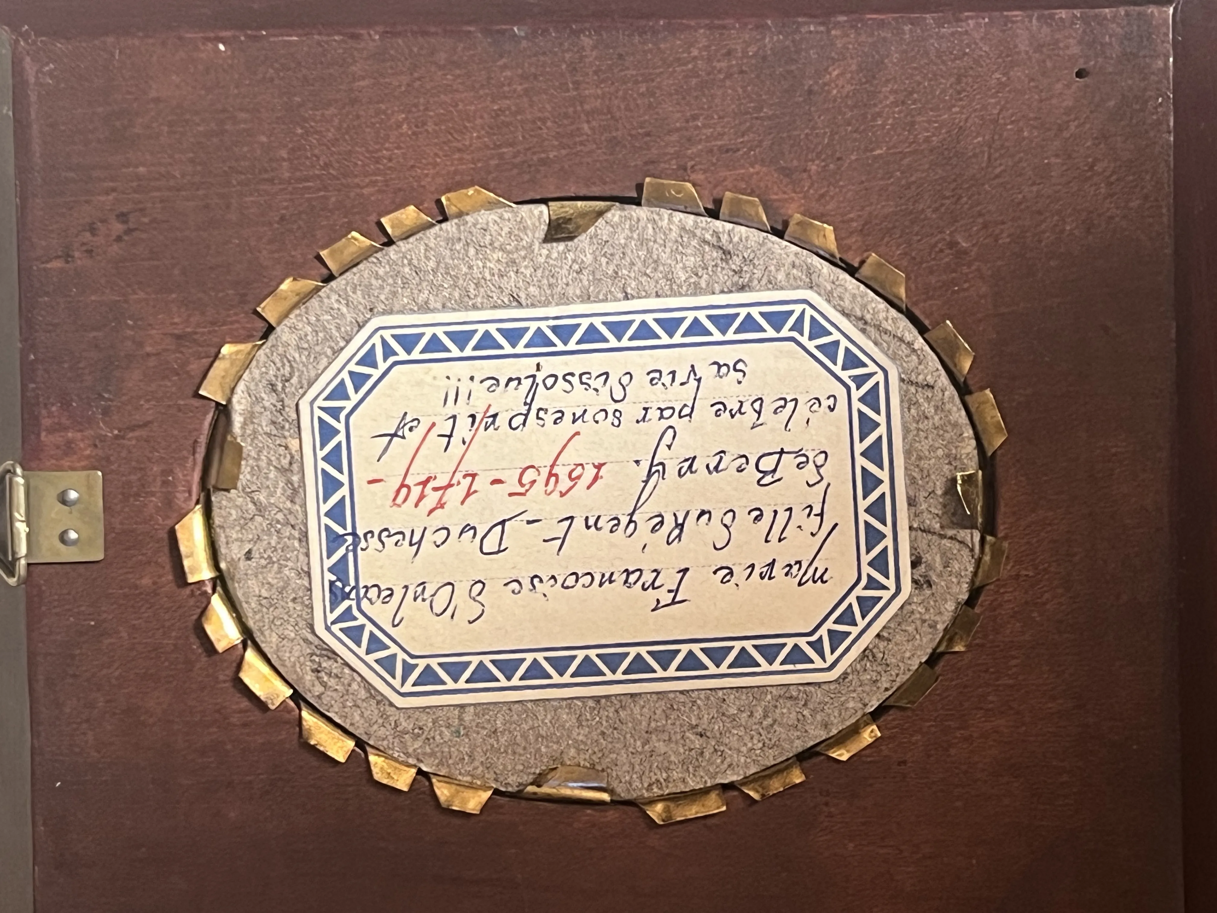 Miniatura na slonové kosti -portrét Marie Orleánské – signovaná - 5