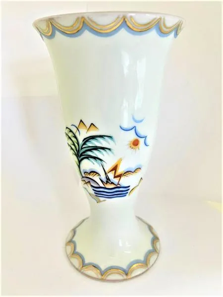 Porcelánová váza z období první republiky - 3