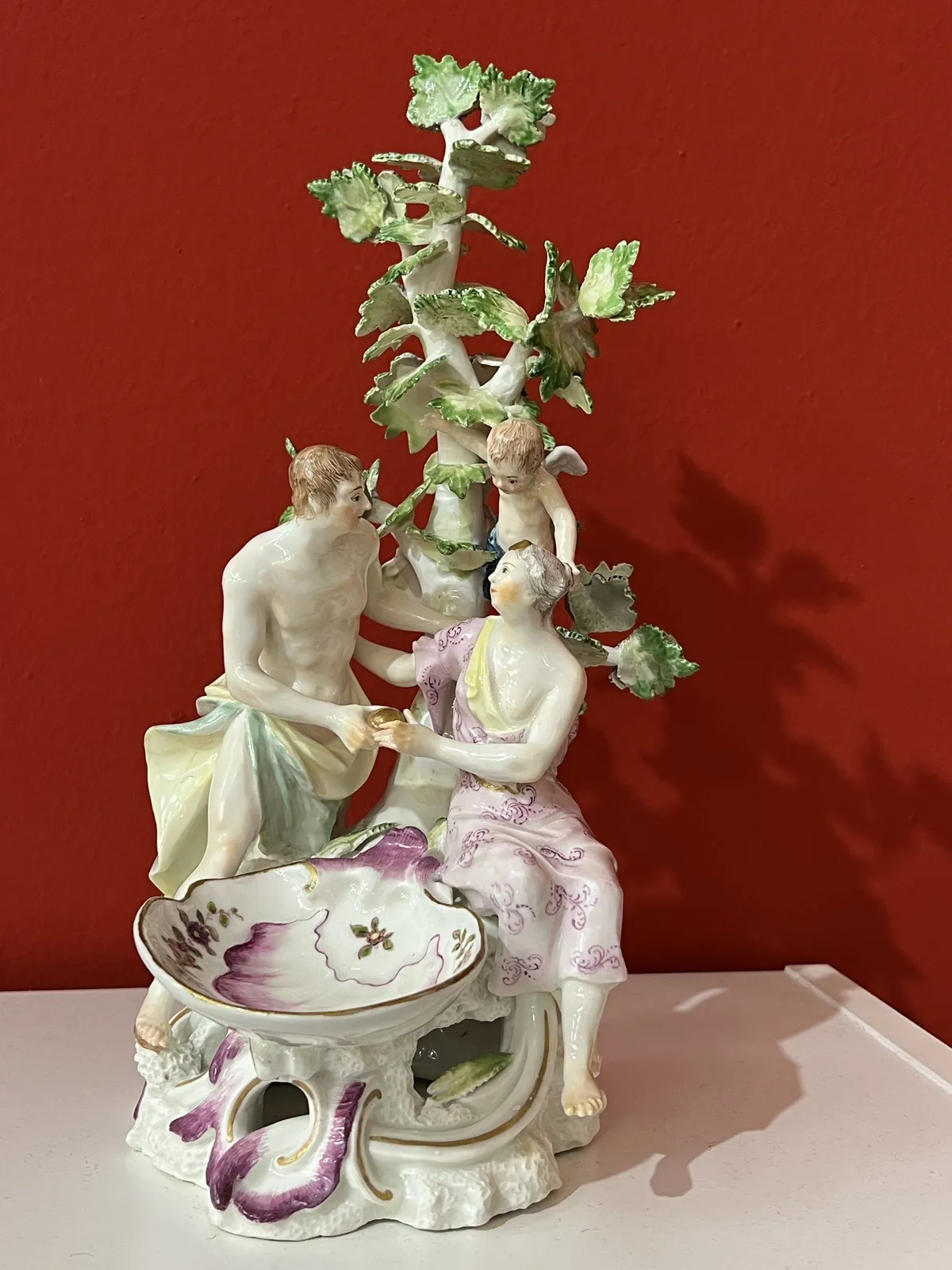 Alt Wien – stará Vídeň, porcelánové sousoší