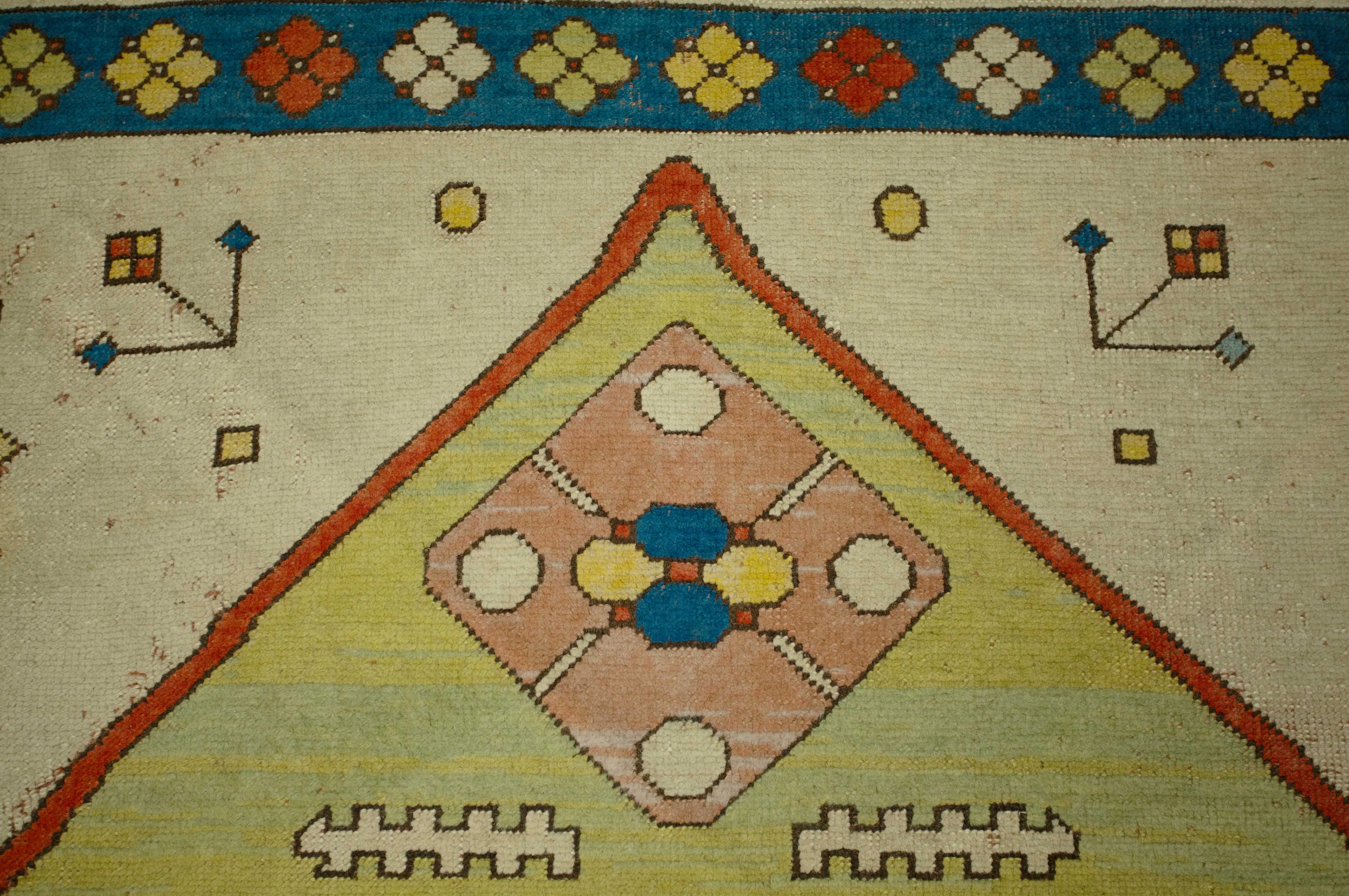 Starožitný kavkazský koberec Shirvan 338 X 237 cm - 4