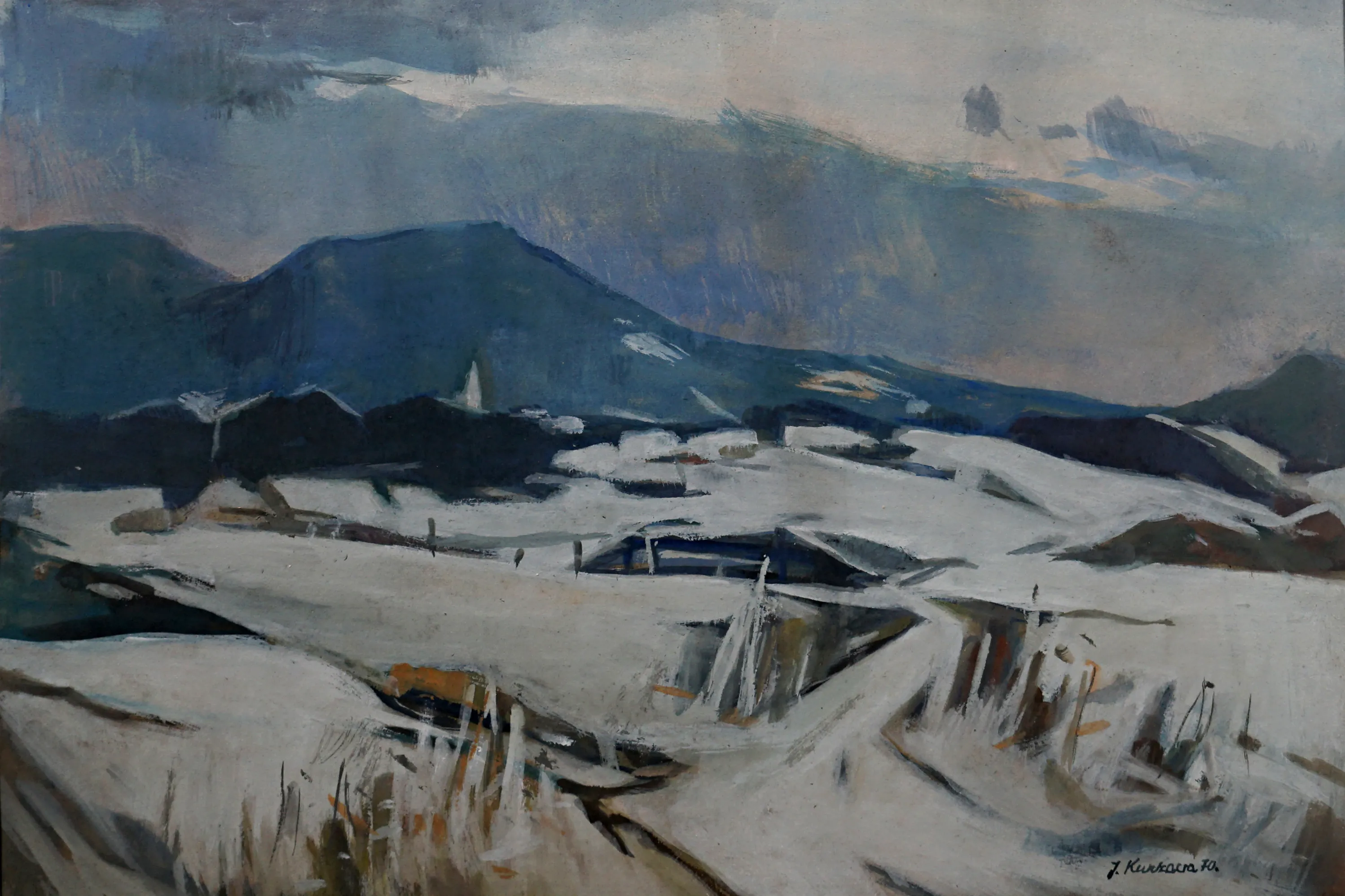 Josef Kurzava – Zimní krajina - 2