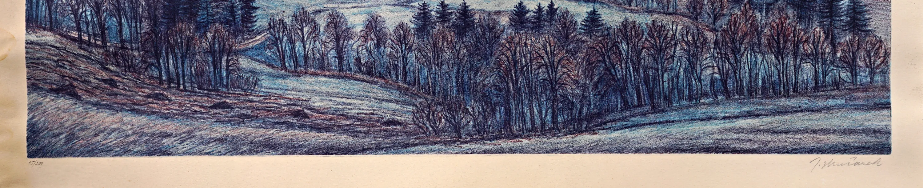 Jan Hrnčárek – Pohled na Štramberk - 4