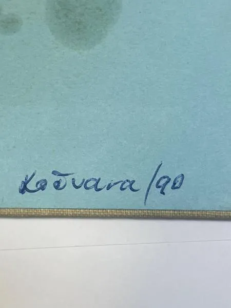 Sada 3 kusů  surrealistických miniaturních obrazů autor Kočvara - 4