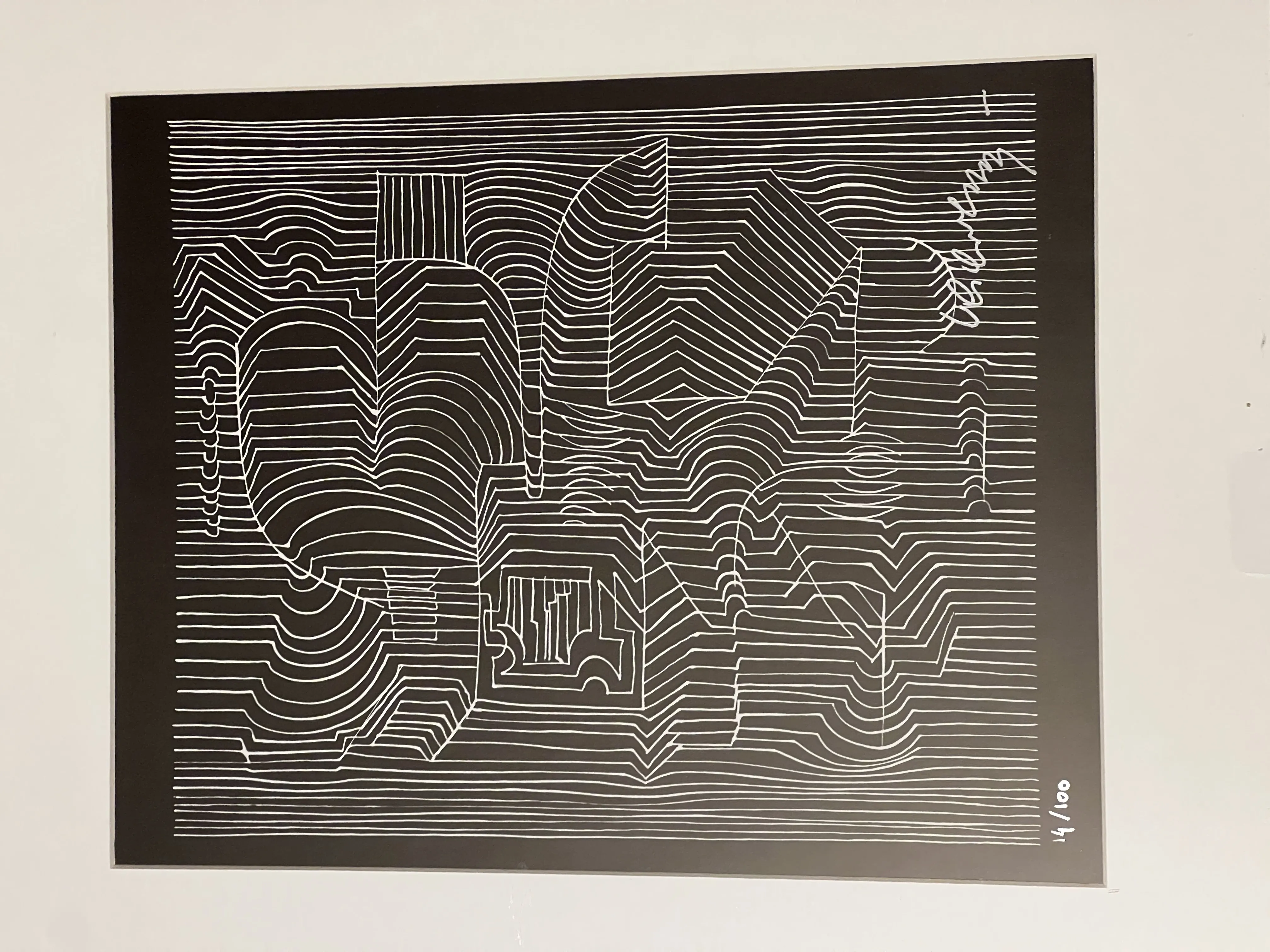 Victor VASARELY – číslovaná a signovaná serigrafie - 1
