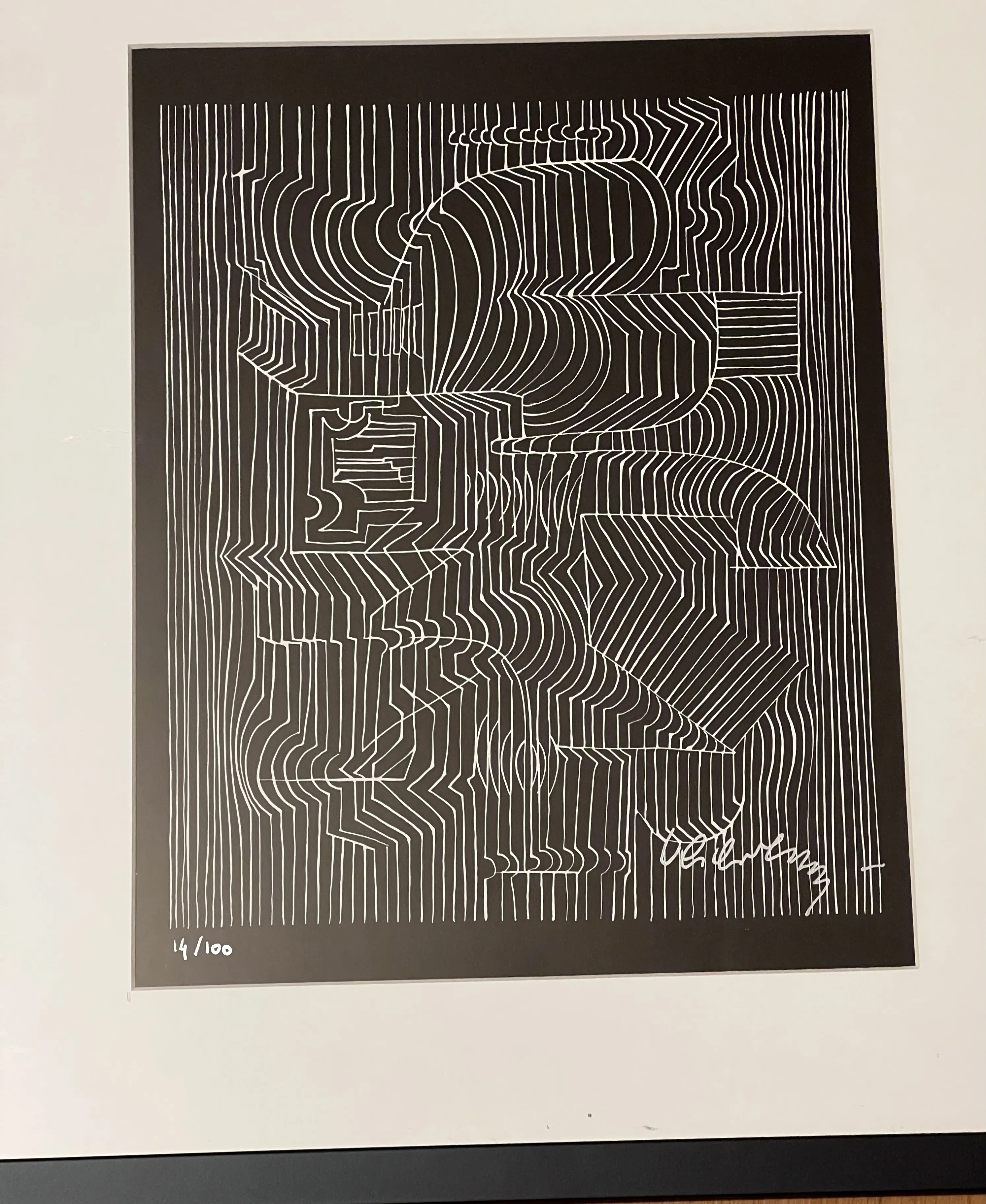 Victor VASARELY – číslovaná a signovaná serigrafie - 3