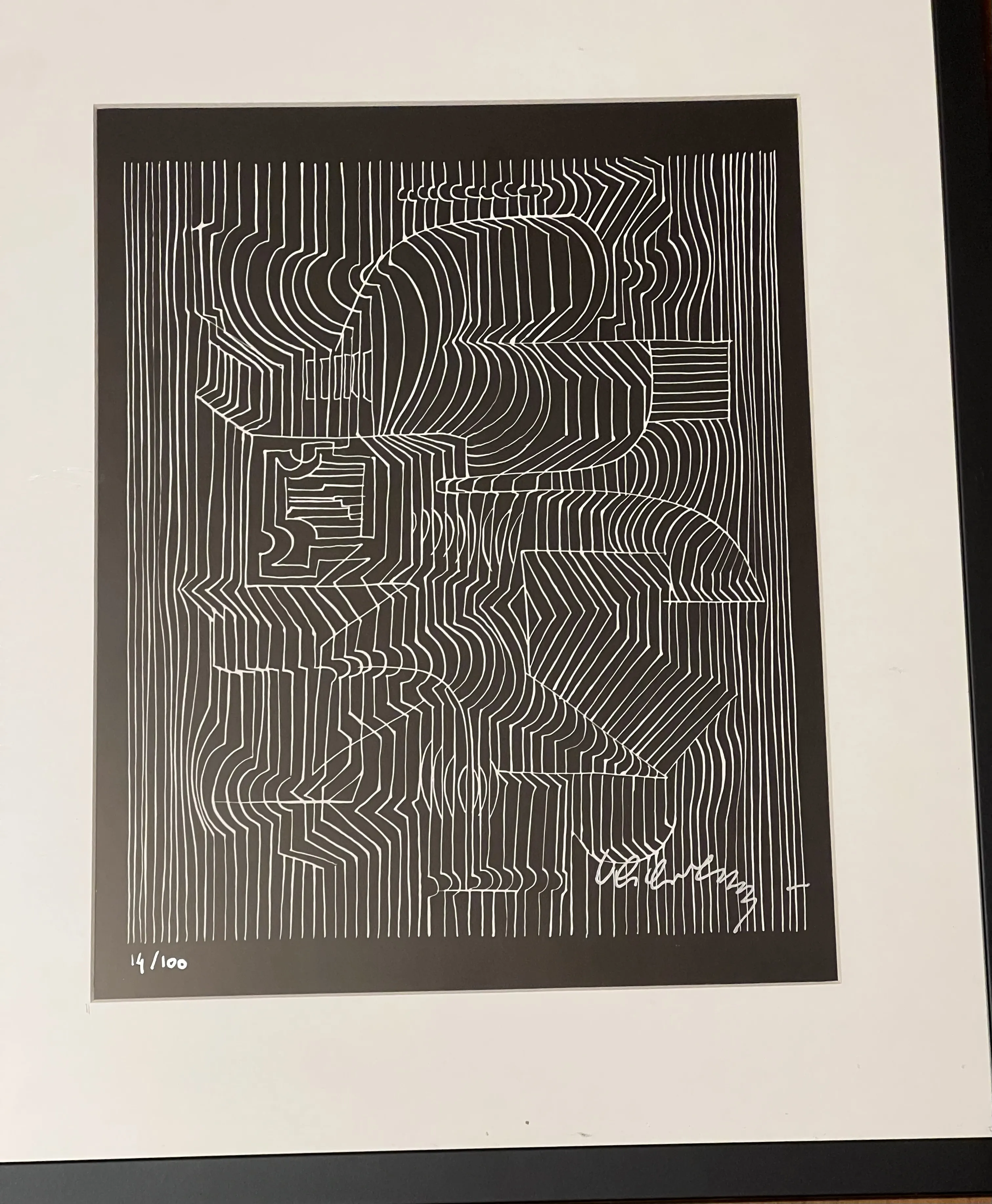 Victor VASARELY – číslovaná a signovaná serigrafie - 4