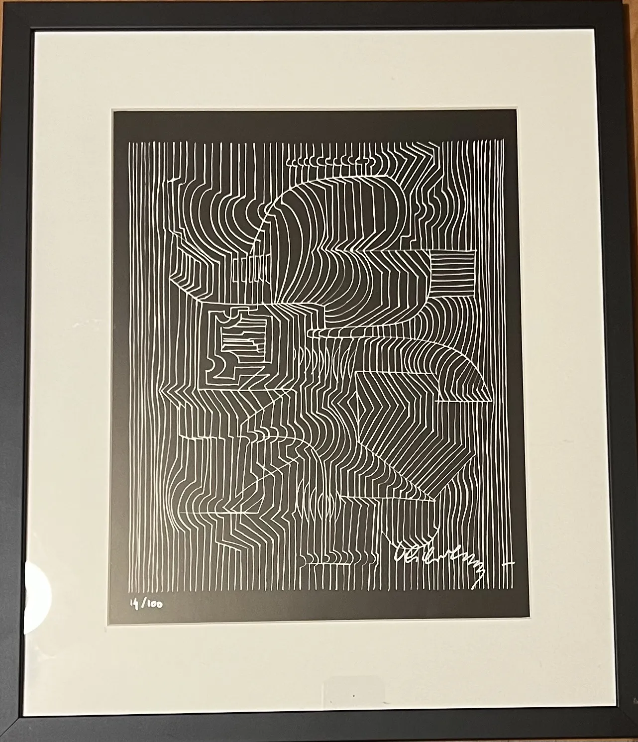 Victor VASARELY – číslovaná a signovaná serigrafie - 5