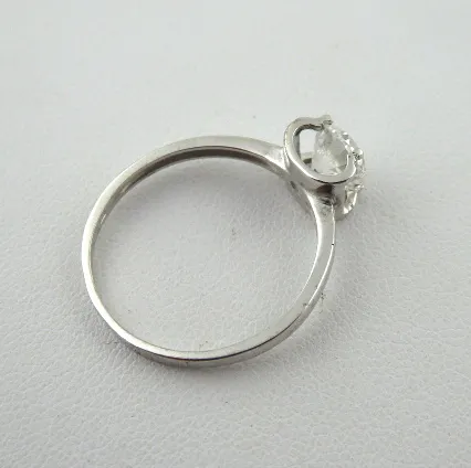 Prsten se solitérním diamantem  – 1,00 ct - 4