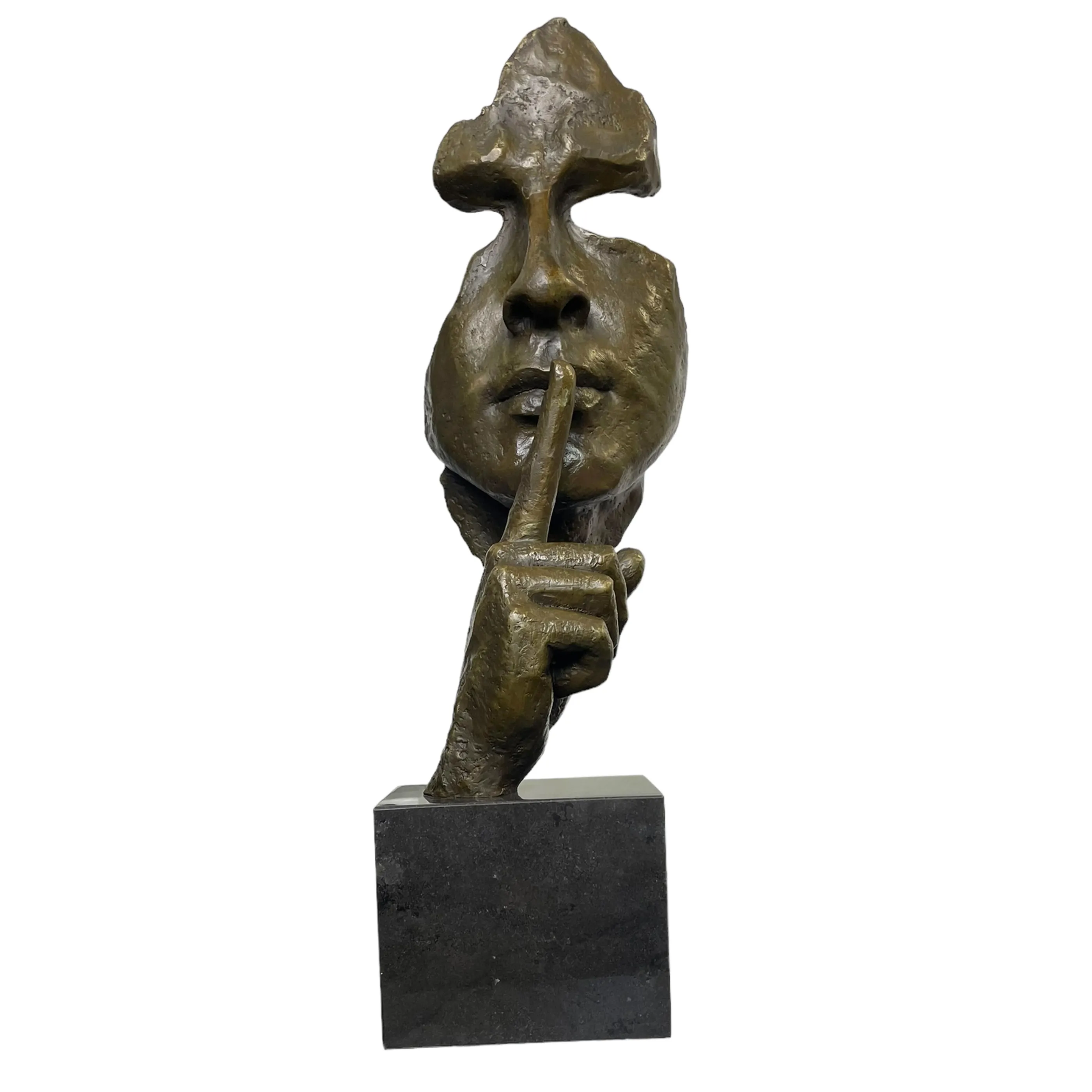Salvador Dalí bronzová socha ,,ticho,, 47cm - 5