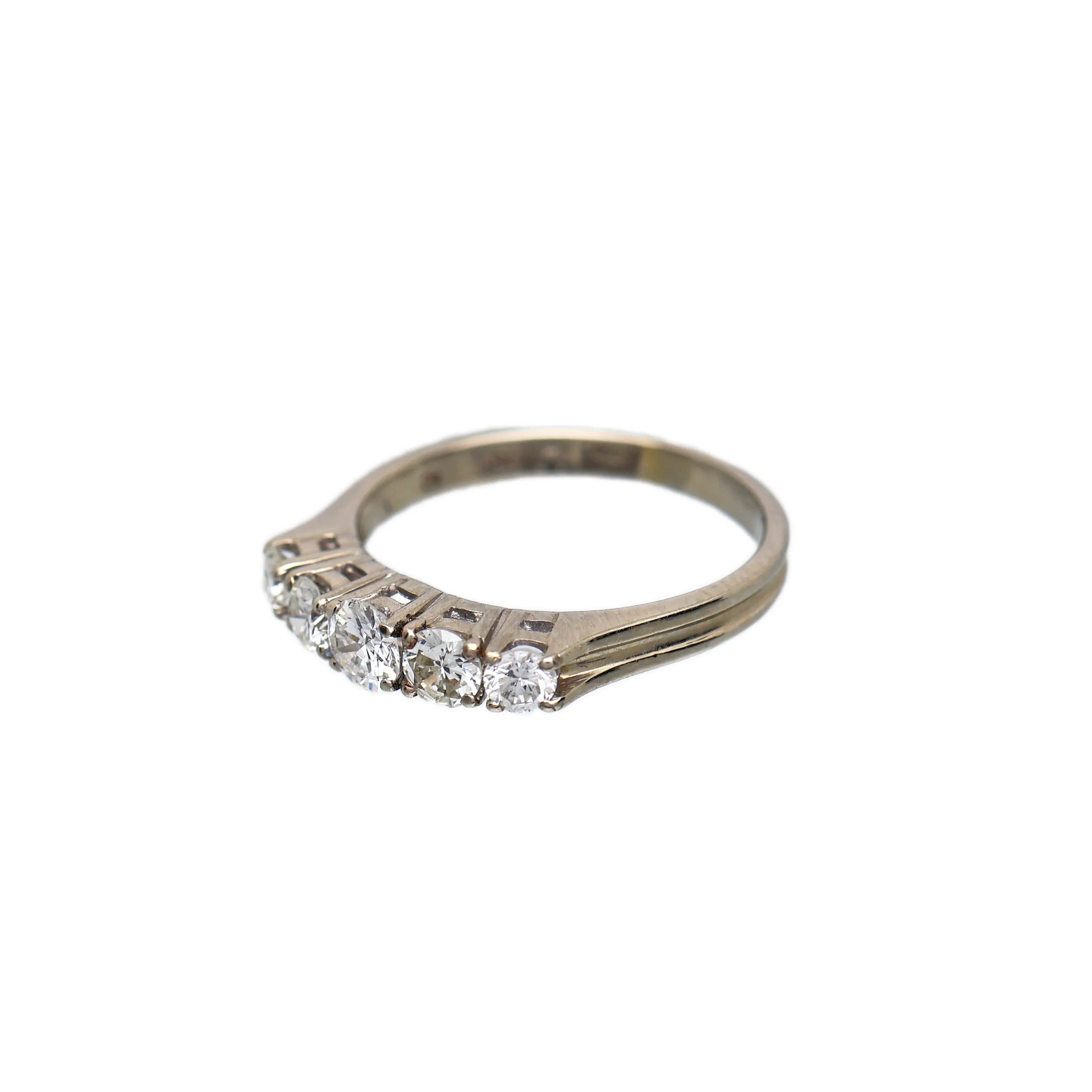 Zlatý prsten s brilianty 0,61ct (vzácně bílý F-G-H)+ certifikát - 4