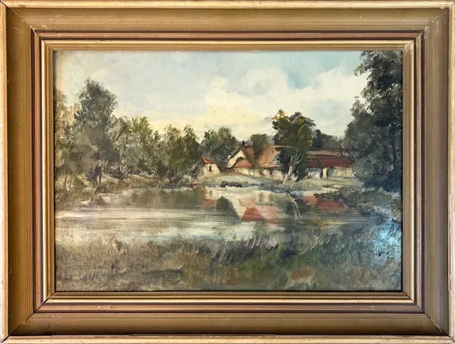 Obraz „Jihočeský rybník“