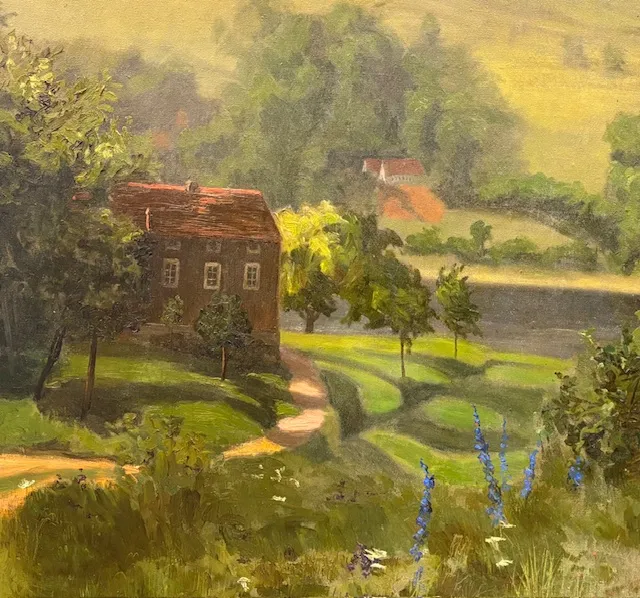 Obraz „Francouzská krajina“ Th. Marbach - 3