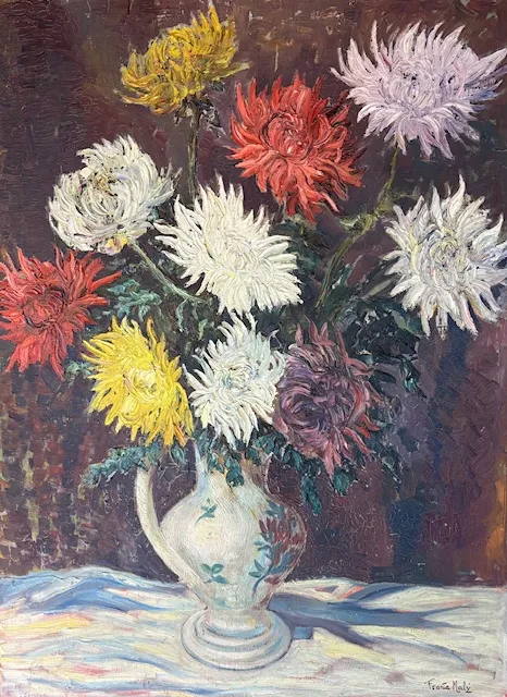 Obraz „Astry“ Franta Malý - 2