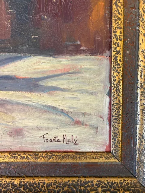 Obraz „Astry“ Franta Malý - 4