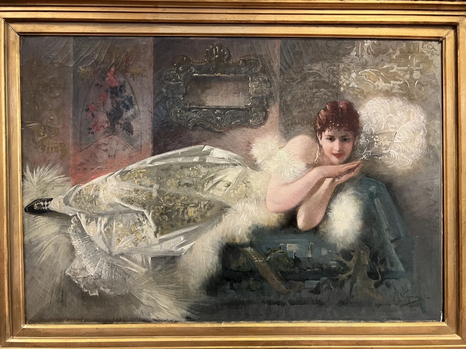 Friedrich Ernst Wolfrom, Odpočívající dívka - 2