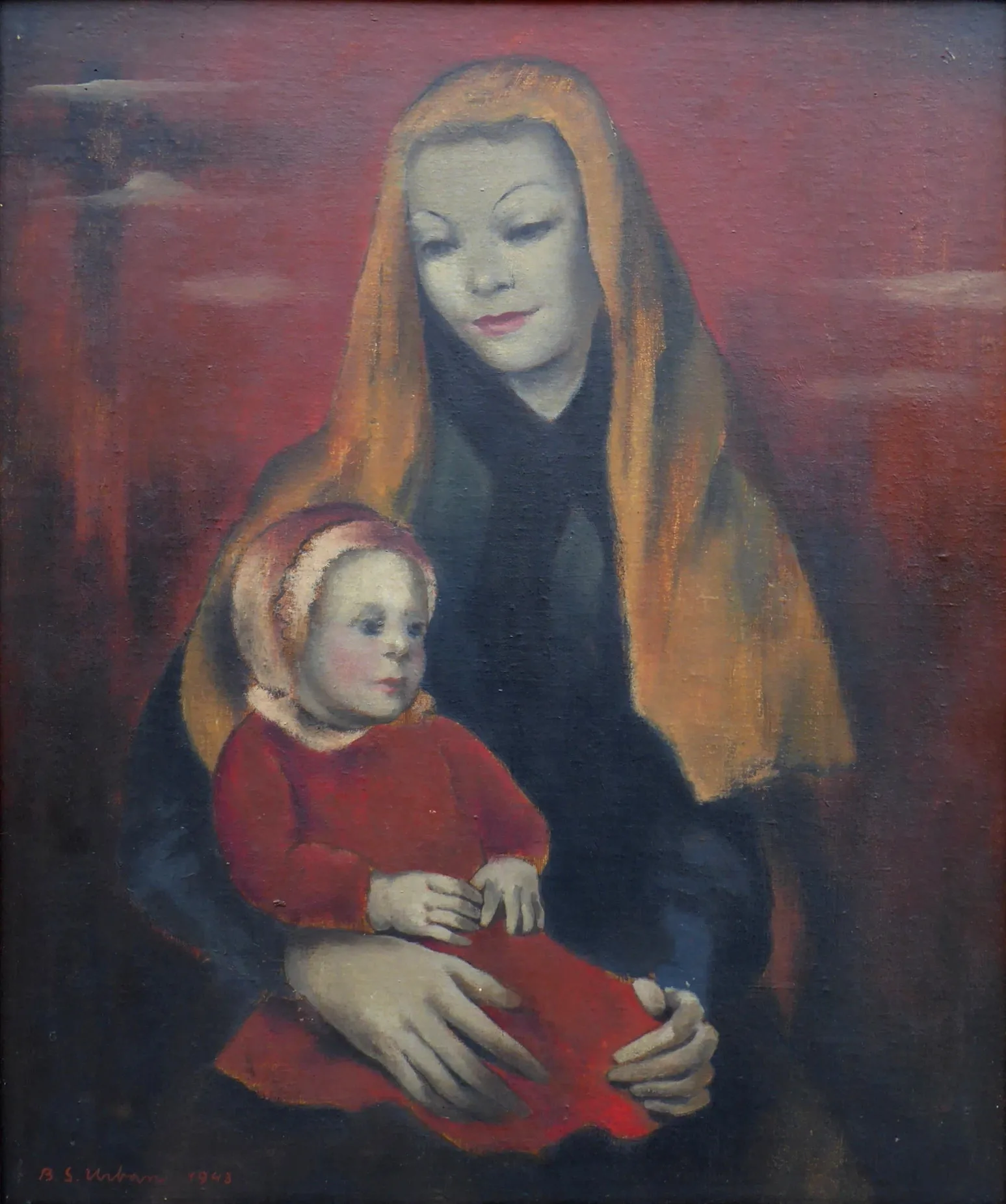 Bohumil Stanislav Urban – Matka s dítětem - 2