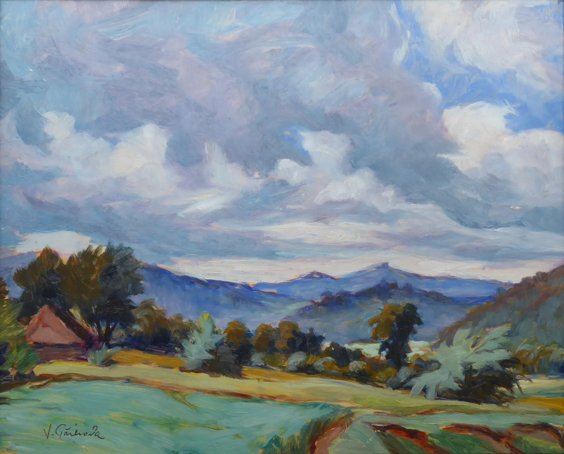 Václav Příhoda – Krajina s vysokým nebem - 2