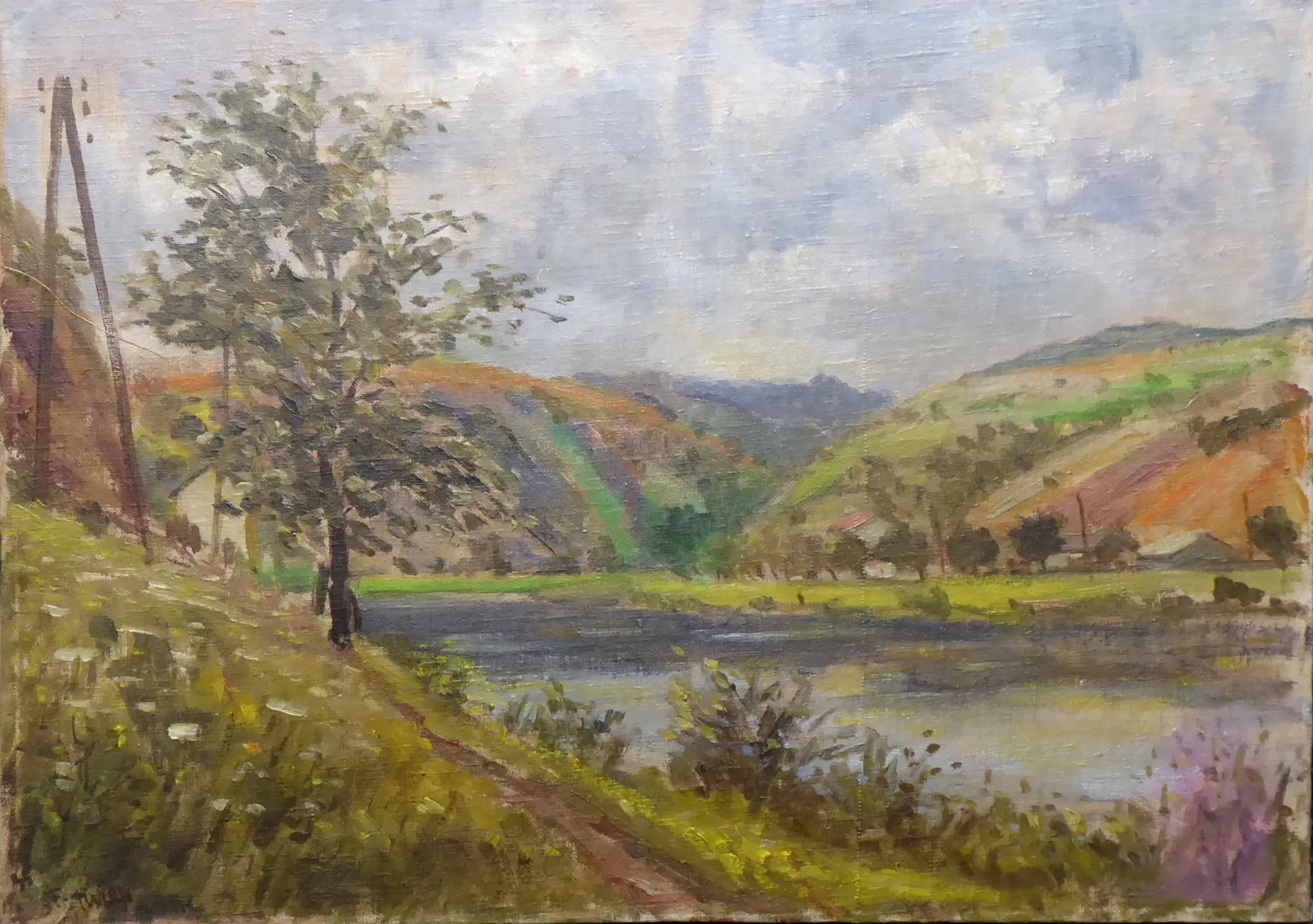 František Šurek – Berounka u Srbska