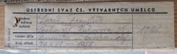 František Šurek – Berounka u Srbska - 4
