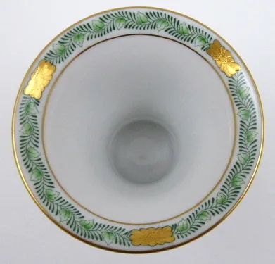 Elegantní vázička – Herend, vzor Appony Green - 3