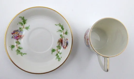 Moka šálek s okrasným ptactvem – Rosenthal - 3