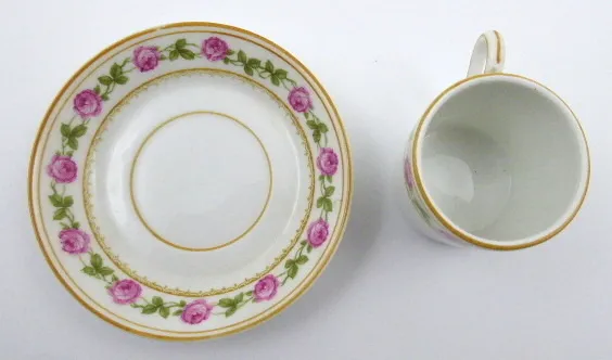 Moka šálek s šípkovými růžemi – Rosenthal - 3