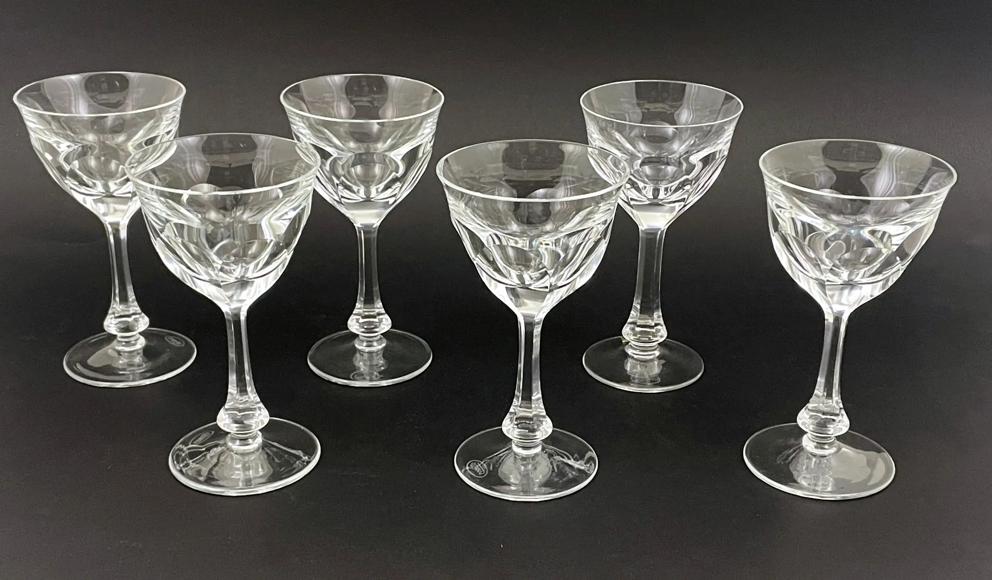 Šest skleniček na sherry – Moser, Lady Hamilton