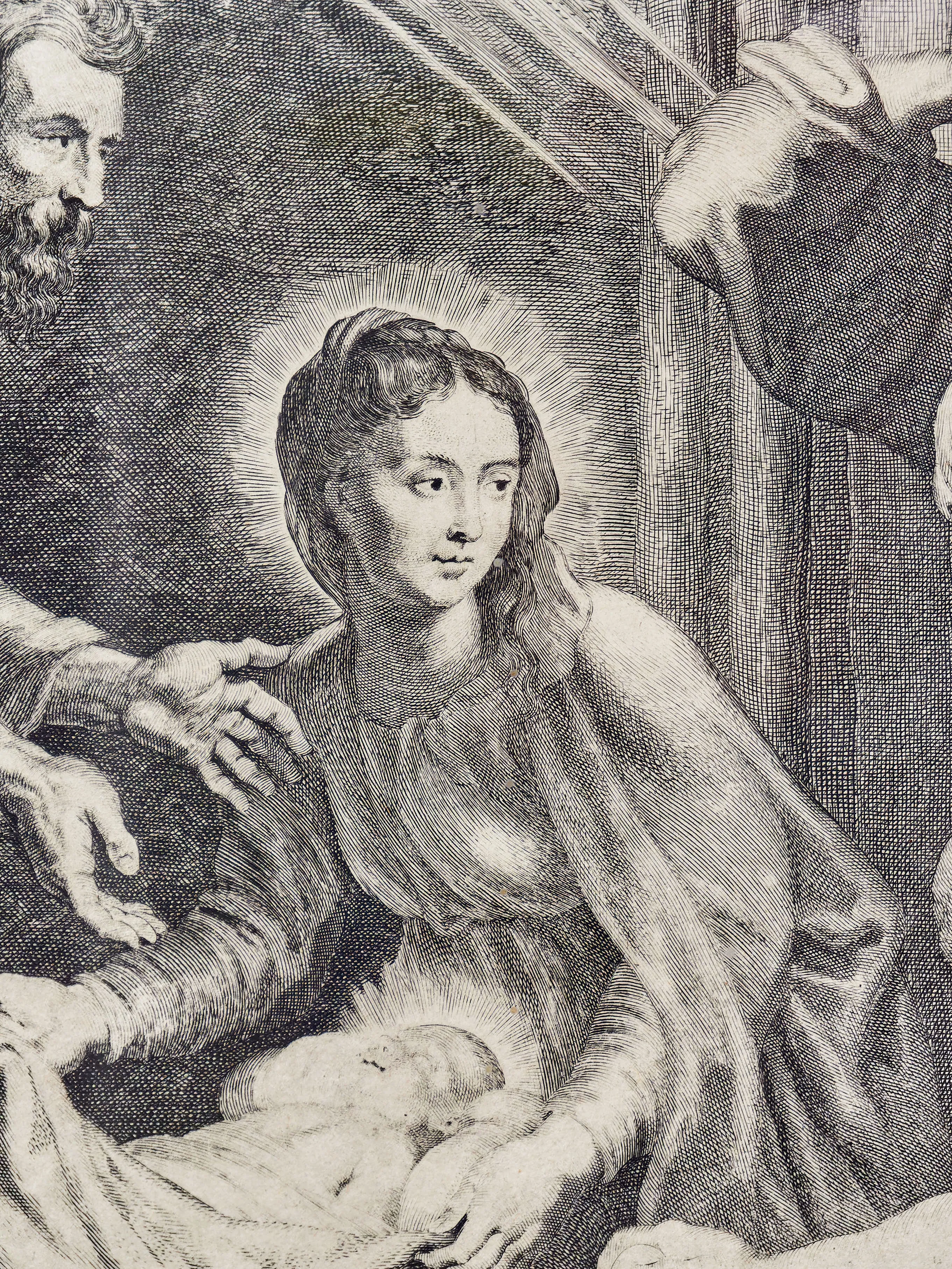 Mistrovská grafika podle Rubense – Adorace pastýřů (1620) - 4