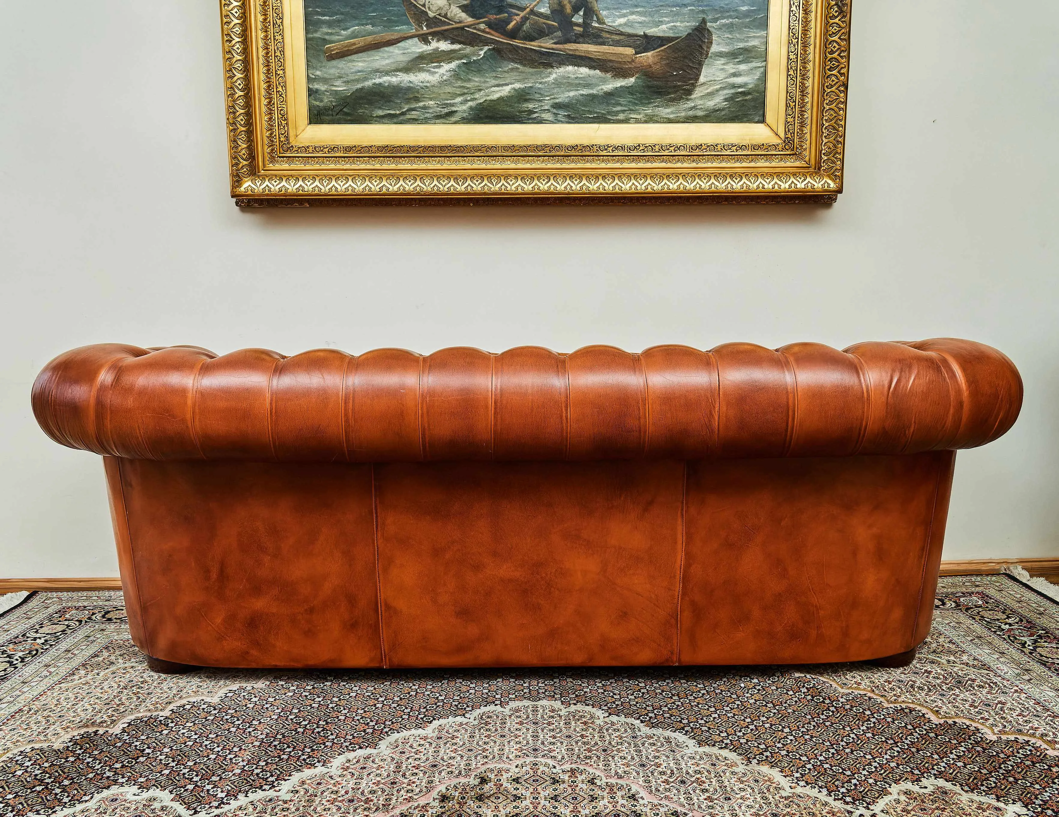Klasická Chesterfield sofa velká - 7