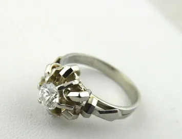 Designový zlatý prsten s diamantem 0,50 ct - 3