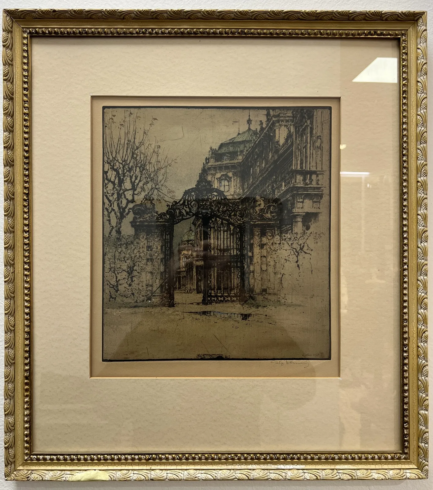 Luigi Kasimir, Vídeň,Belvedere,1923