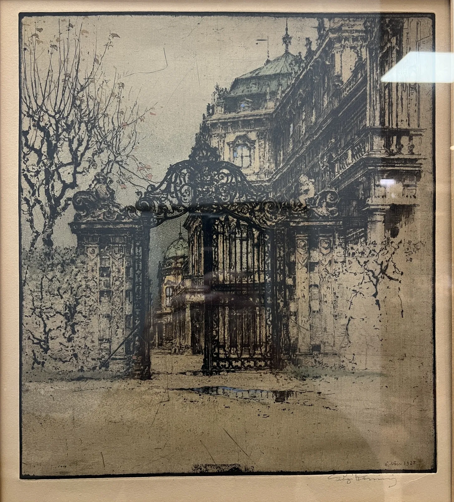 Luigi Kasimir, Vídeň,Belvedere,1923 - 2