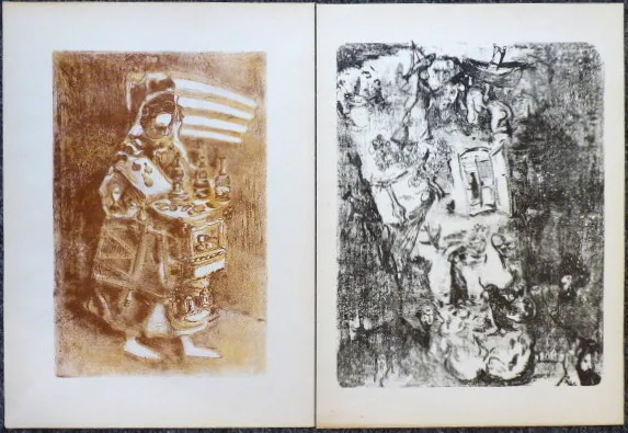 Endre Nemes – Pět litografií - 3