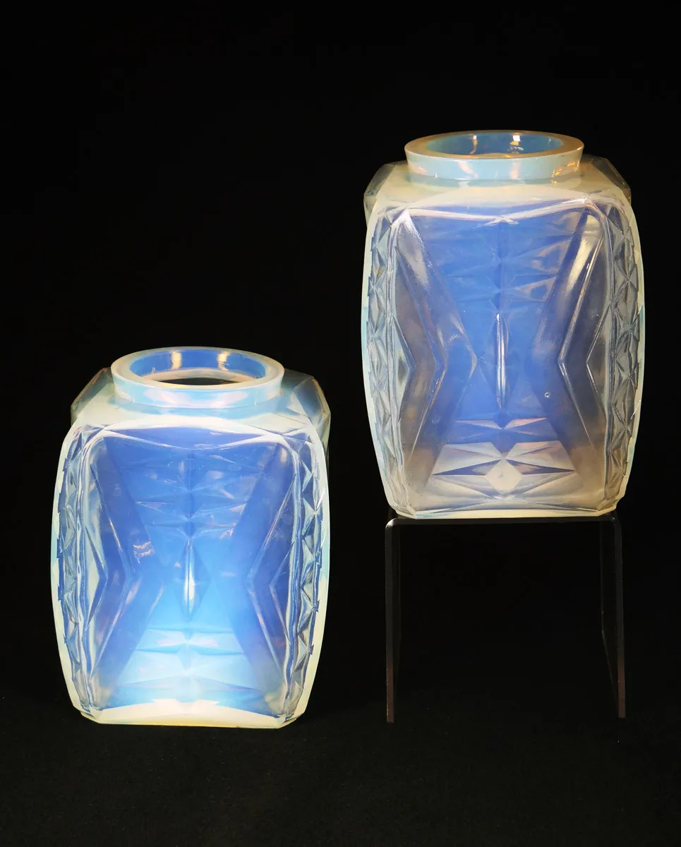 André Hunebelle – Art deco párové vázy - 2