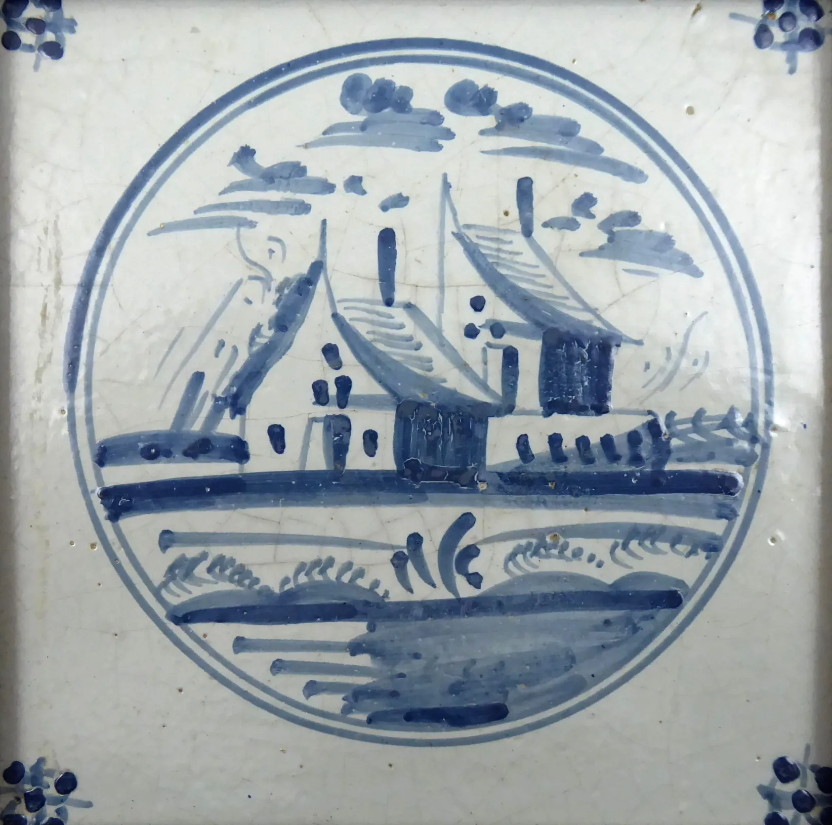 Delftské dílny – Fajánsový kachel - 2
