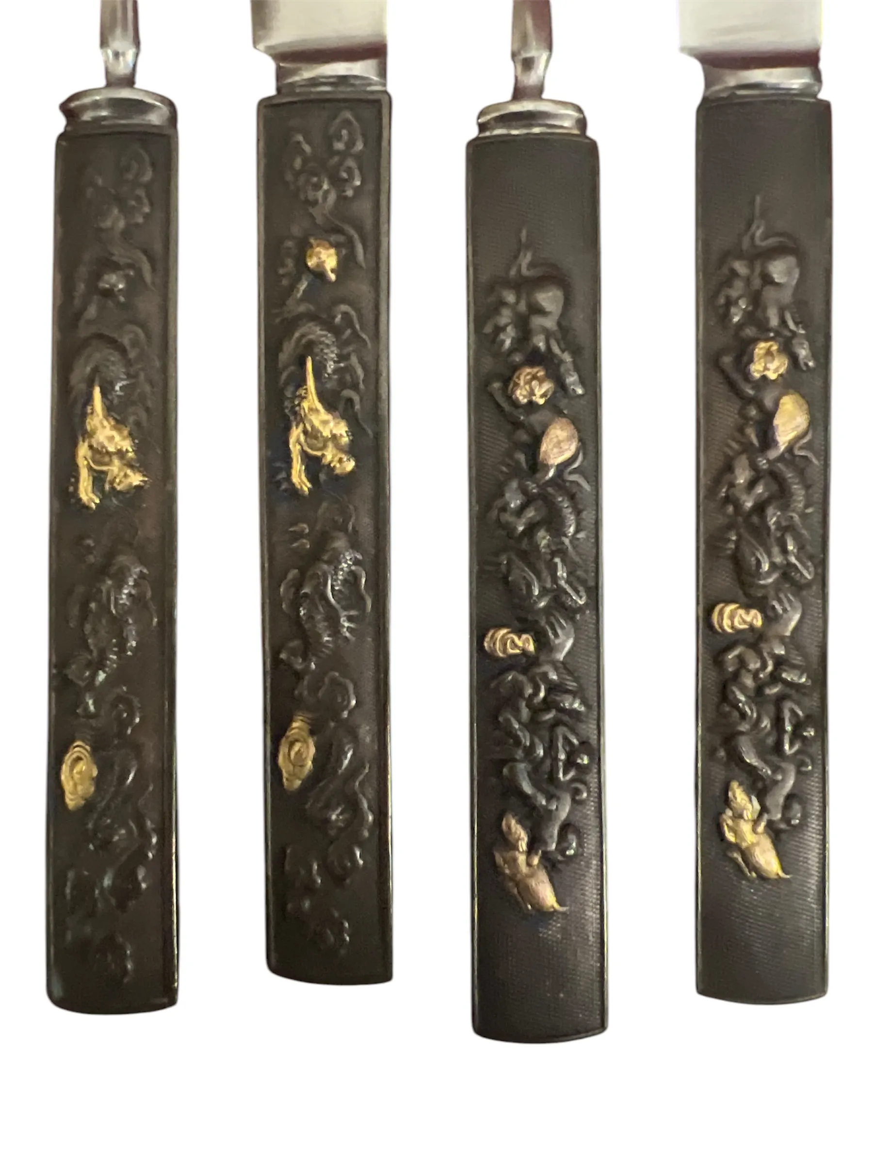 Japonské příbory Kozuka rok 1880 - 4