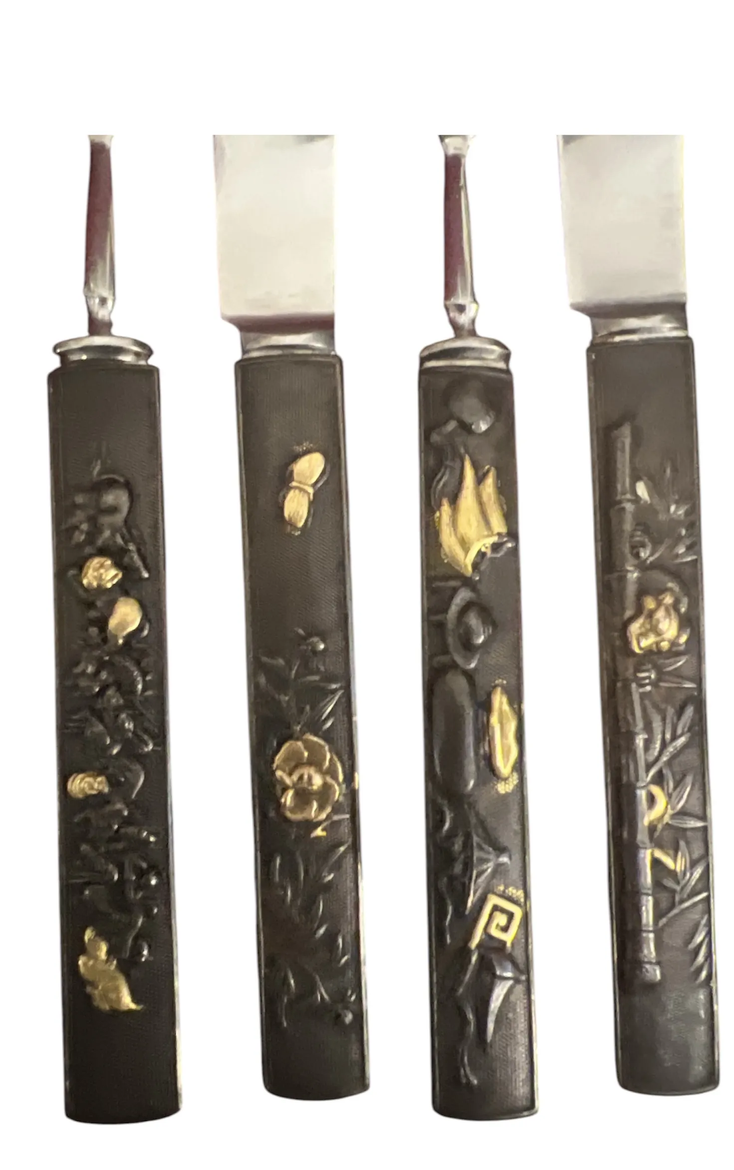 Japonské příbory Kozuka rok 1880 - 6