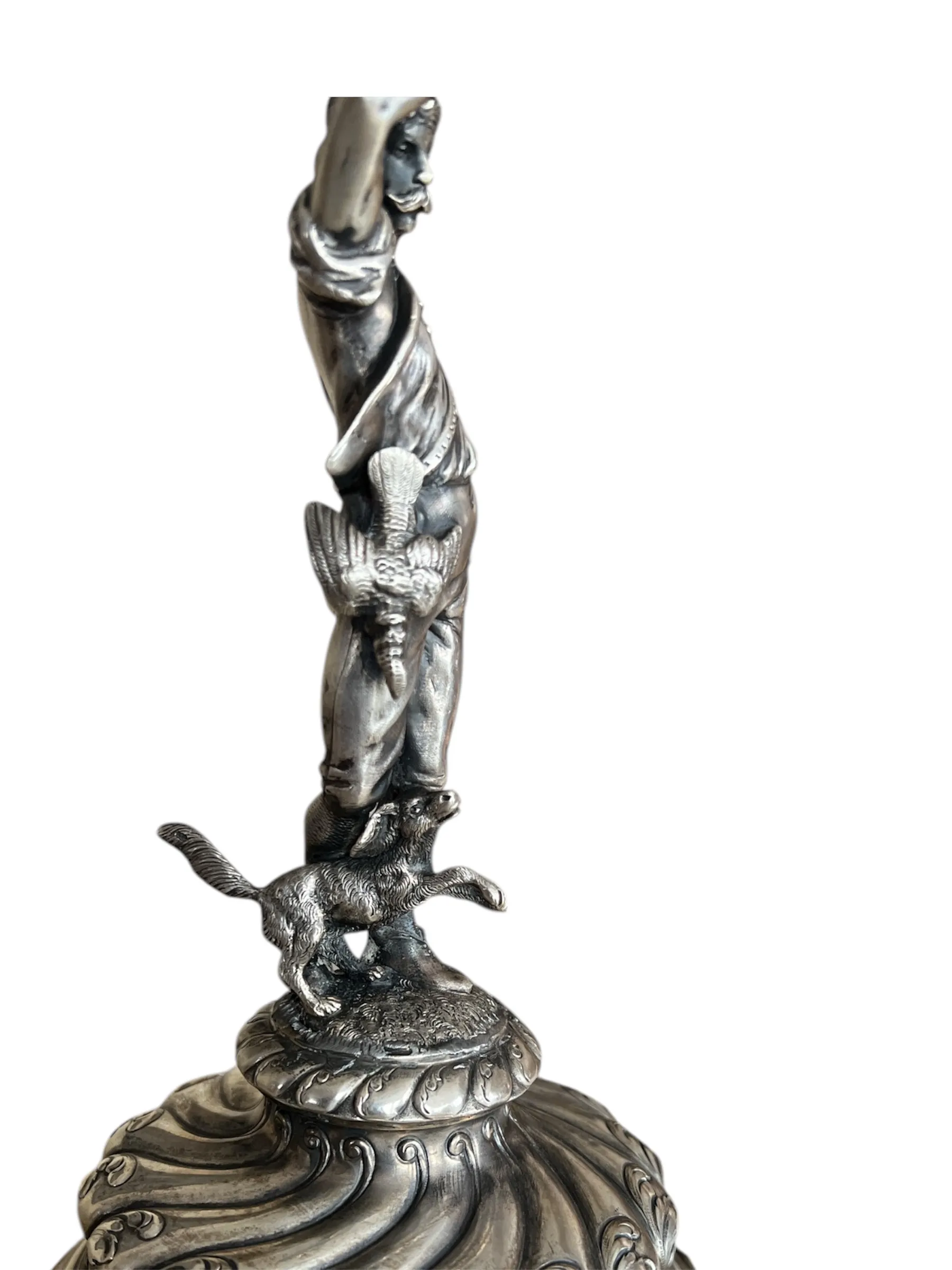 Stříbrný figurální nástolec - 3