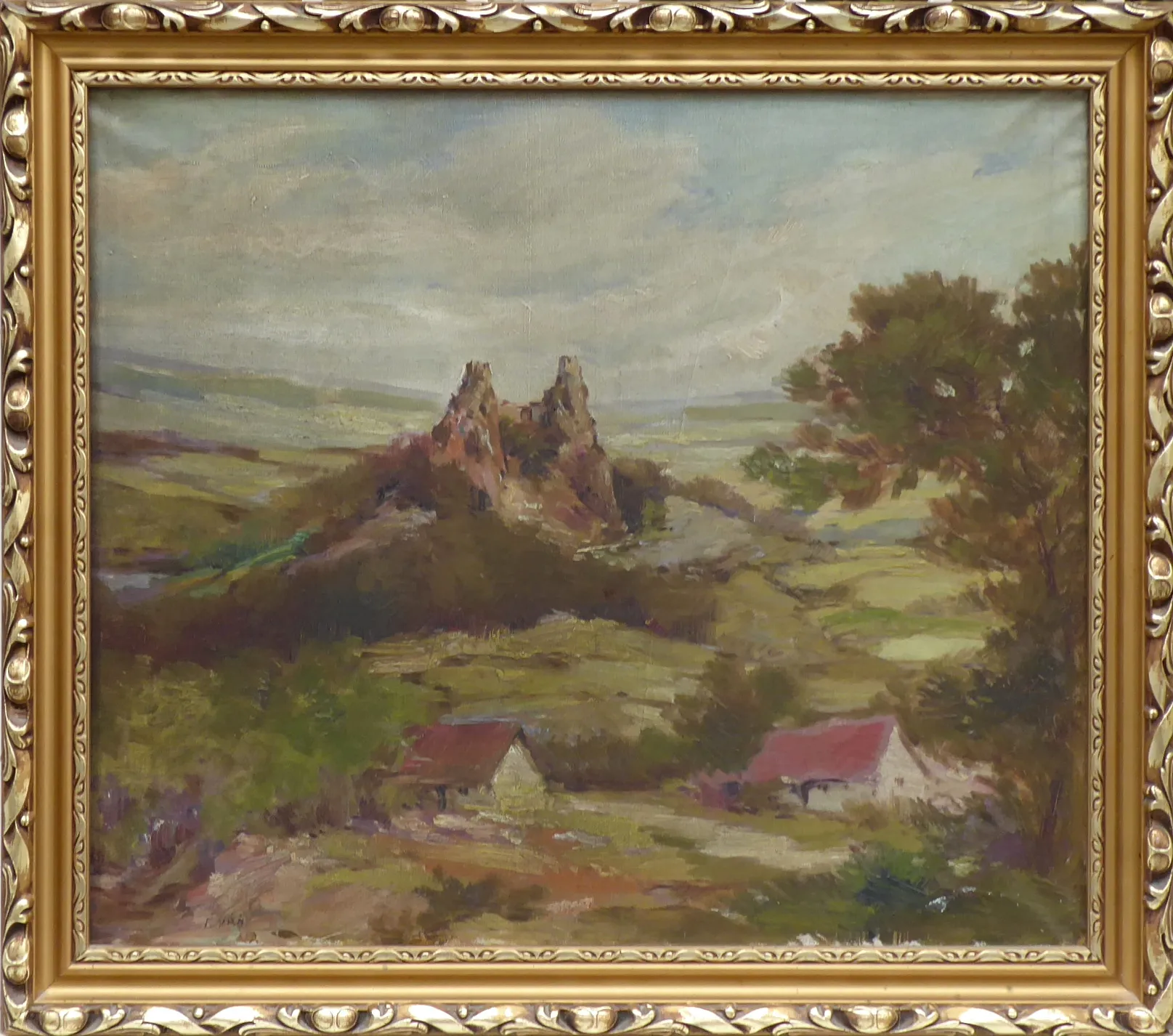 F. Váň – Pohled na Trosky