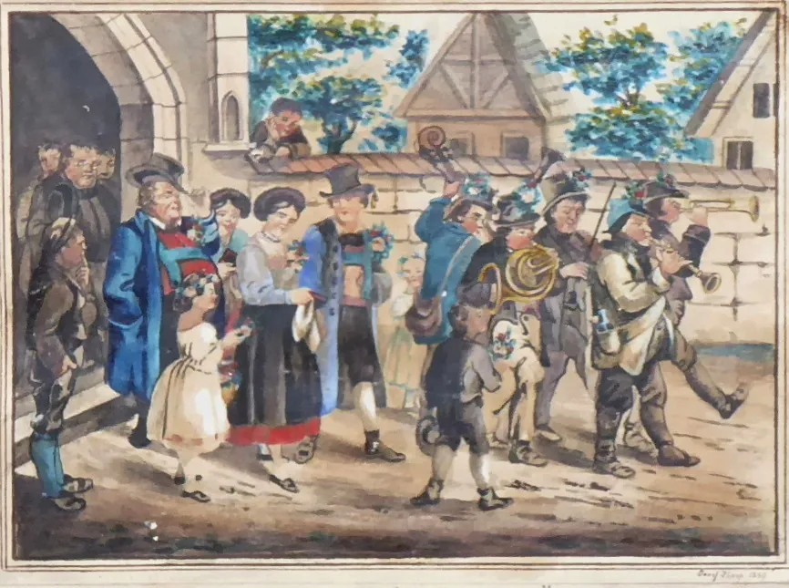Svatba v Horním Rakousku – rok 1859 - 2