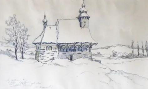 Josef M. Černovický – Kostelík v závějích - 3