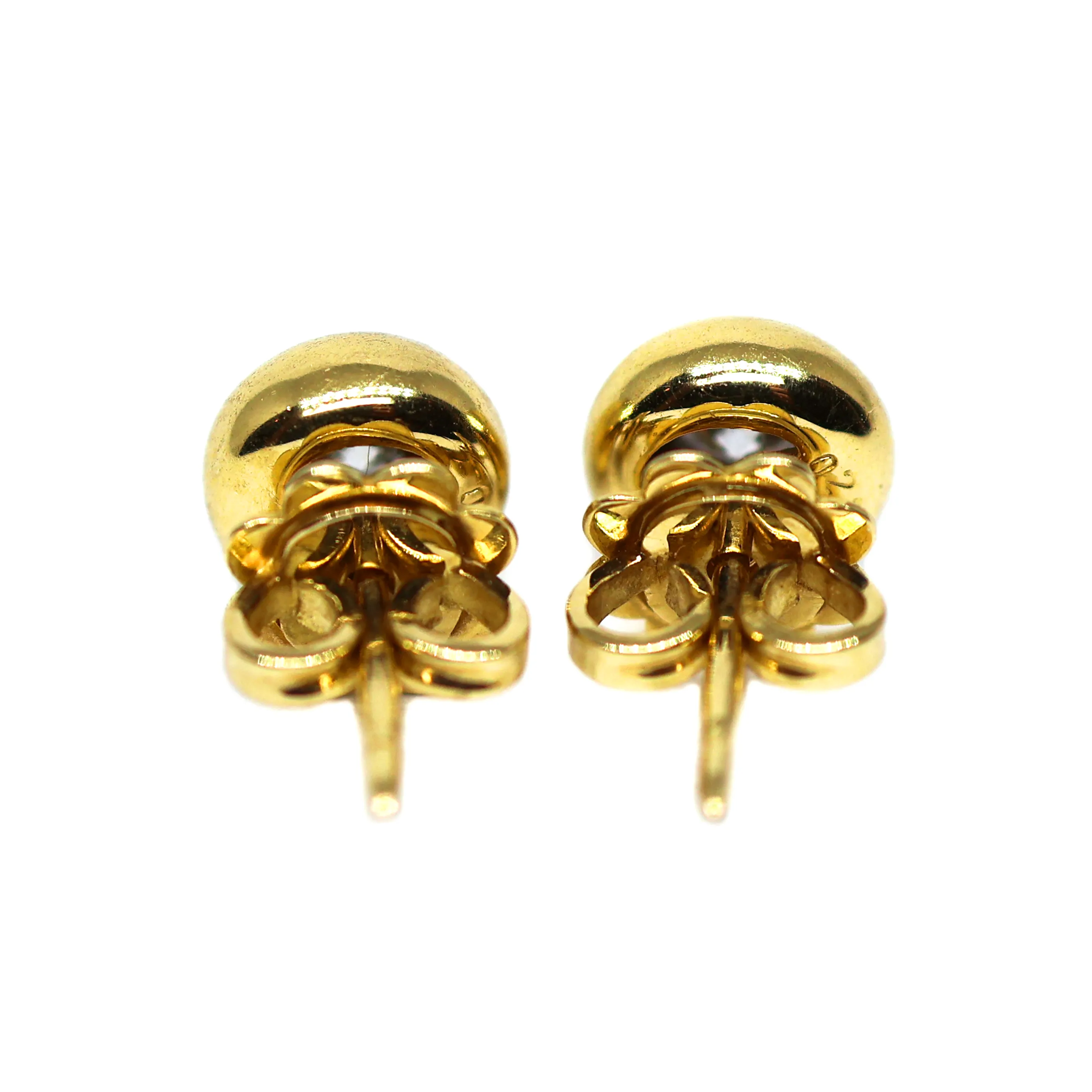 Zlaté náušnice s brilianty 0,44ct - 5