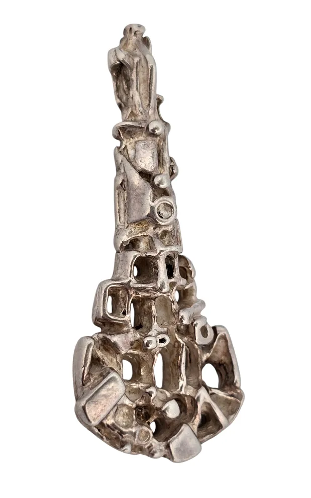 Stříbrný autorský přívěsek „Tundra“, zn. Juhls - 2