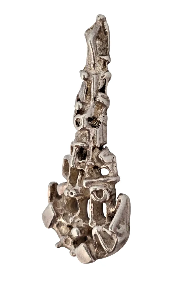 Stříbrný autorský přívěsek „Tundra“, zn. Juhls - 3