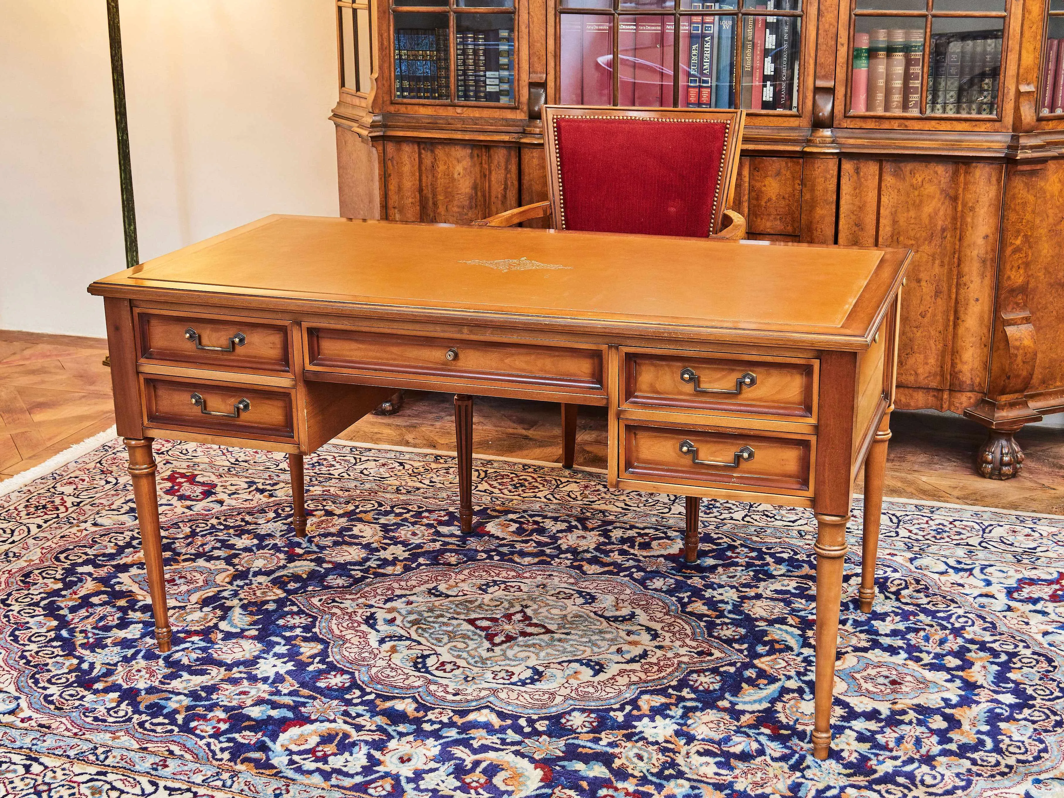 Elegantní psací stůl Napoleon III – rozkládací - 1