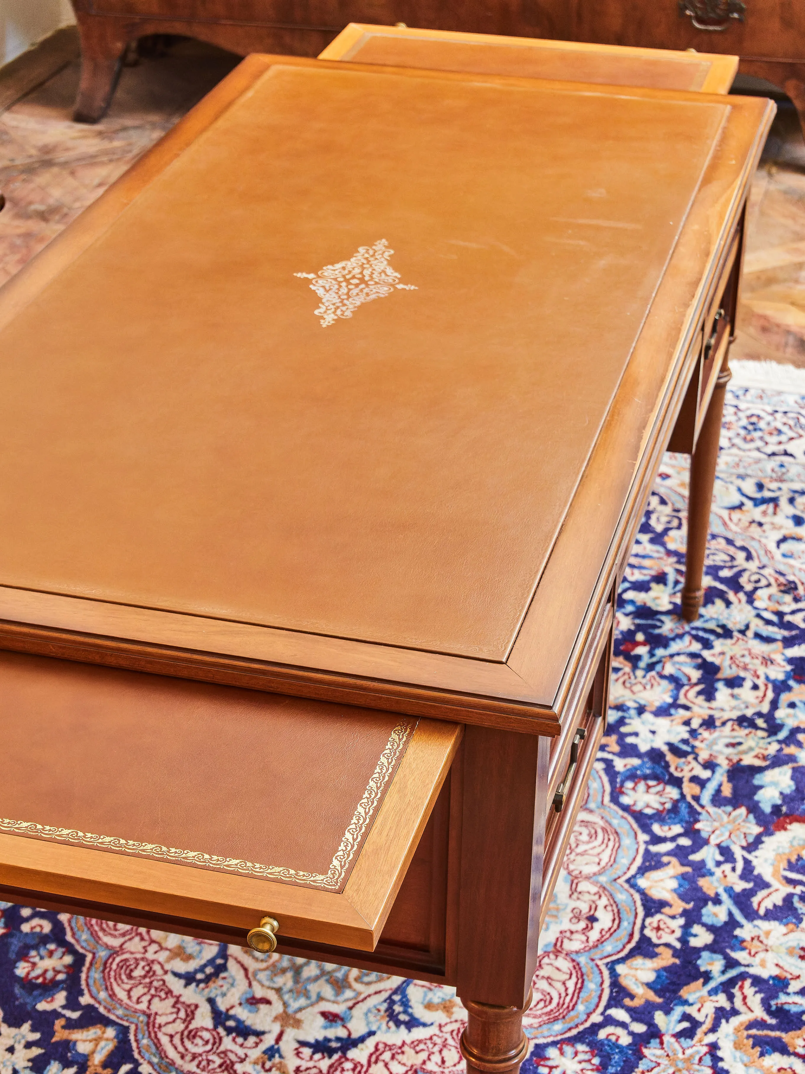 Elegantní psací stůl Napoleon III – rozkládací - 10