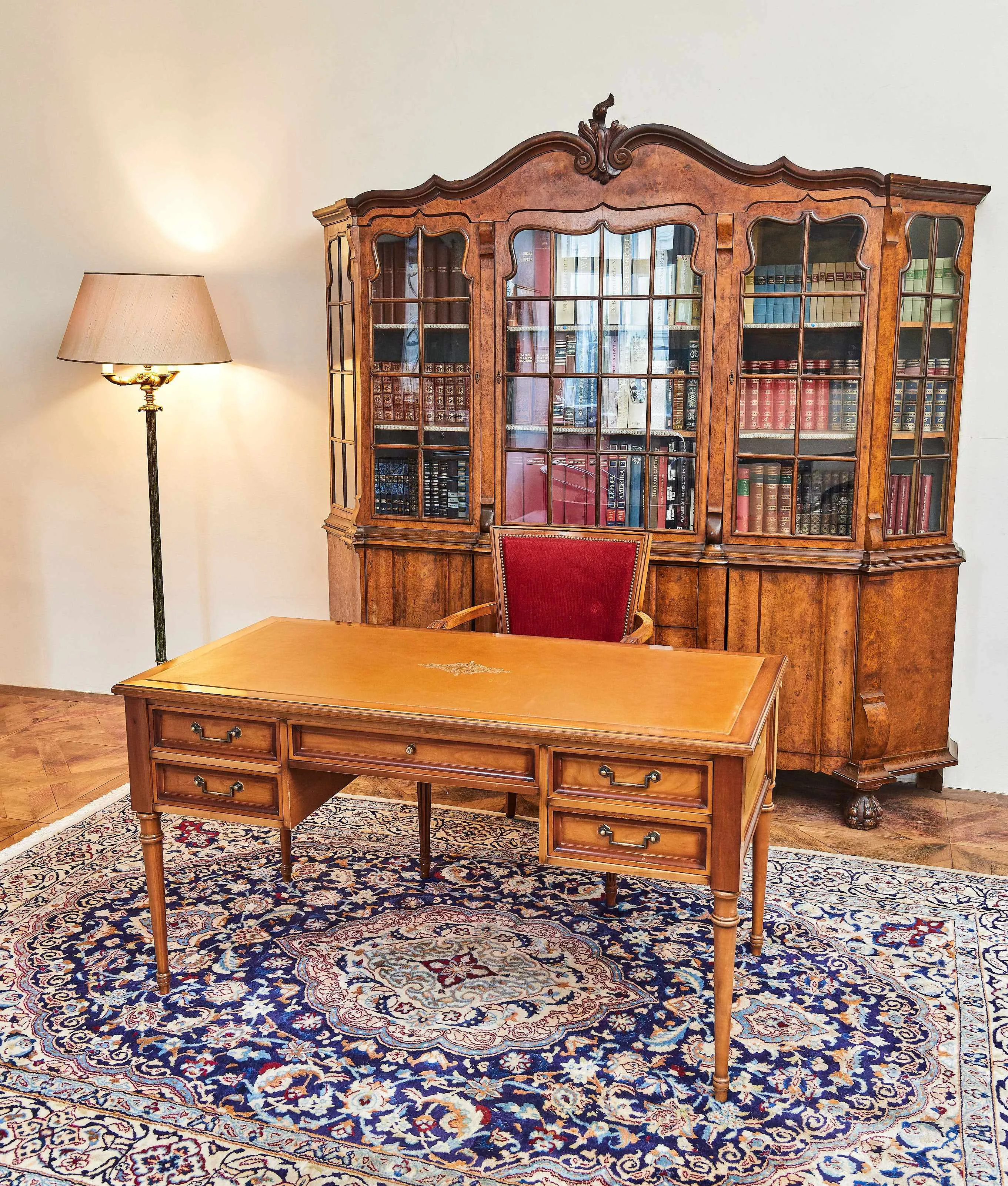 Elegantní psací stůl Napoleon III – rozkládací - 2