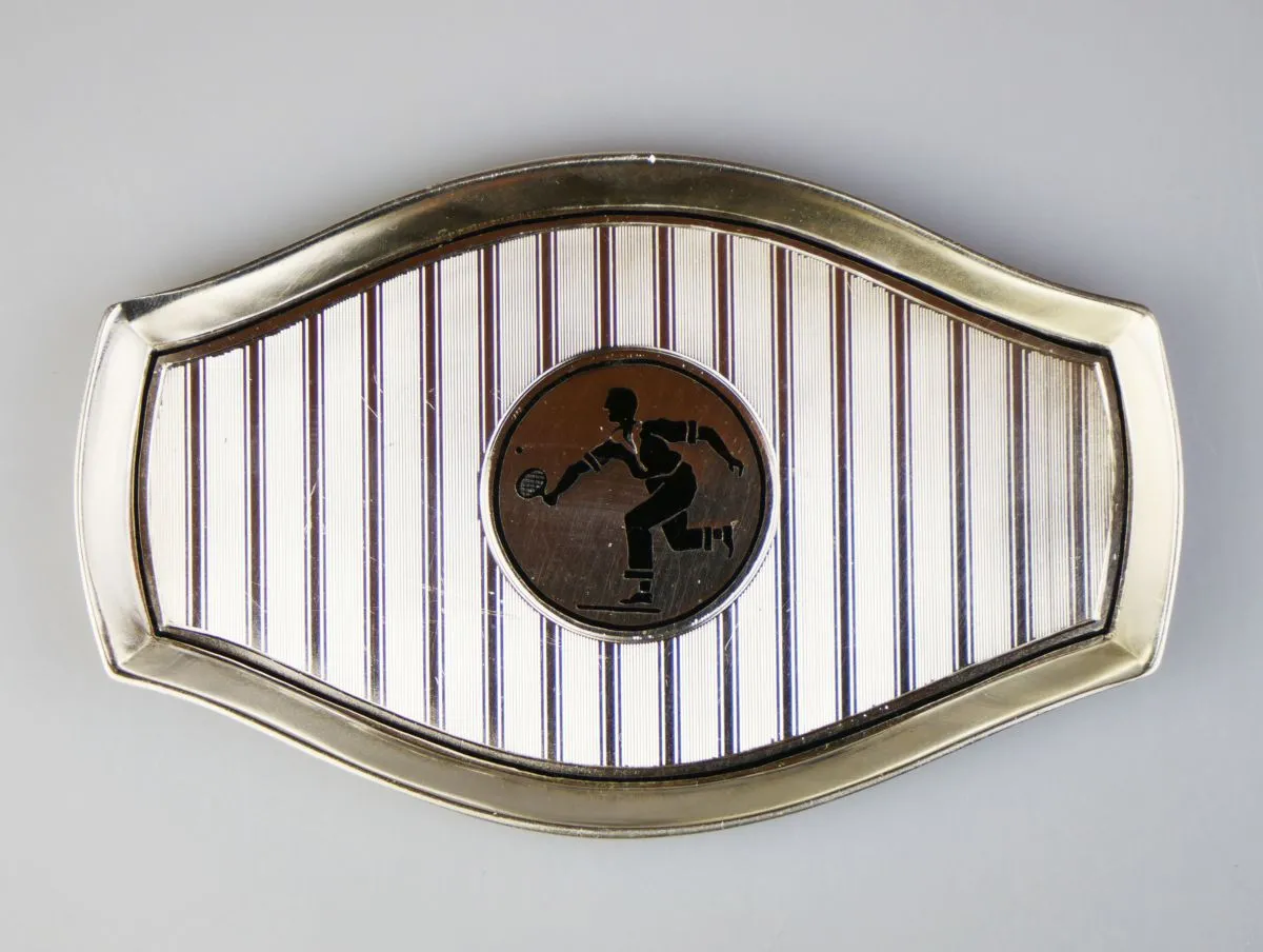 Art deco stříbrný tácek - 5
